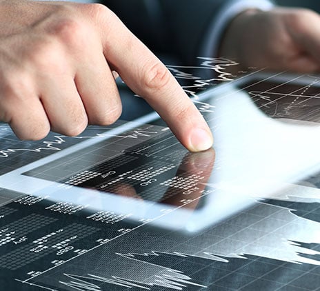 finances on an Tablet