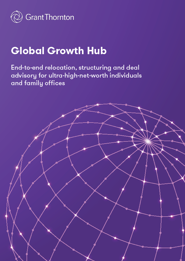 Global Growth Hub brochure